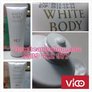 Kem make up dưỡng trắng da White Body MCY SPF 75