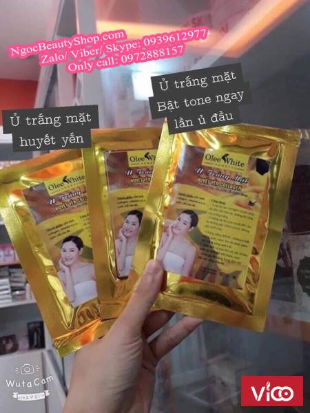 Ủ Trắng Mặt Huyết Yến