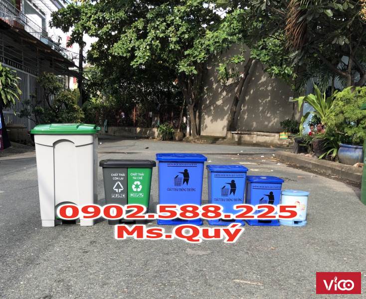 Thùng rác y tế 15l giá rẻ, giá thùng rác y tế, thùng rác y tế 15l
