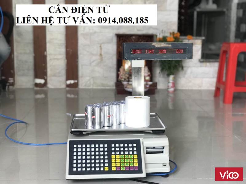 Cân điện tử dành cho cửa hàng trái cây, thực phẩm tại cà mau