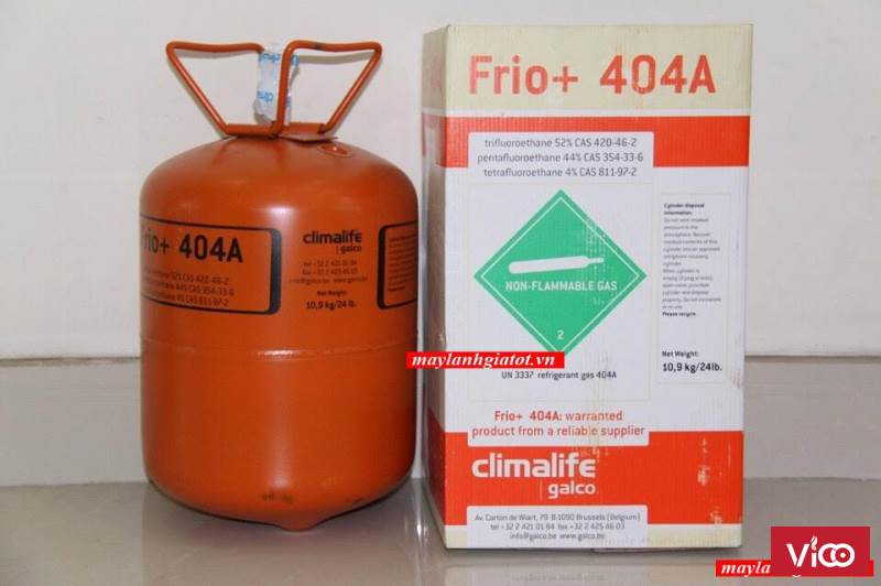 Đại lý phân phối gas Lạnh R404A Galco Frio 10,9kg Thành Đạt