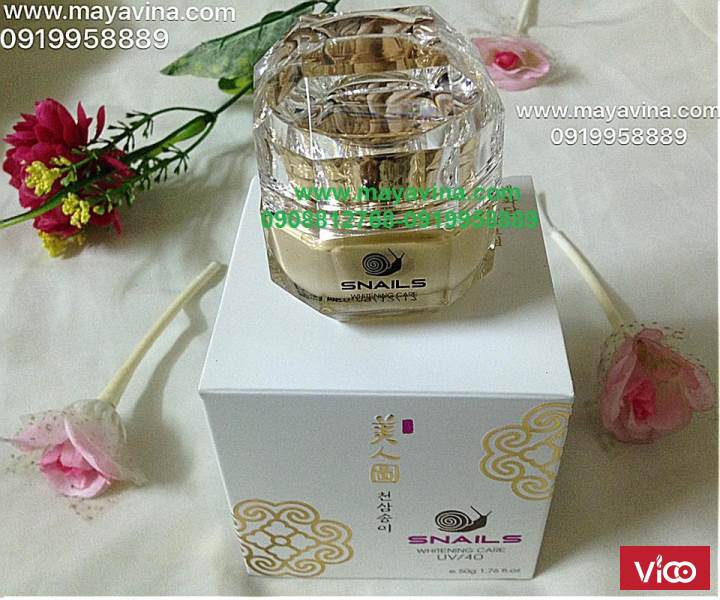 SEEYA ỐC SÊN SEEYA SNAIL ( Kem Siêu Trắng Chống Lại 12 Dấu Hiệu Lão Hóa )