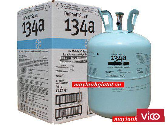 Phân phối giá sỉ và lẻ gas lạnh R134A Dupont Điện máy Thành Đạt