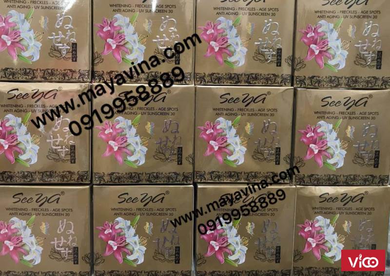 Kem SEEYA Huyết Yến Ngọc Trai trị mụn nám