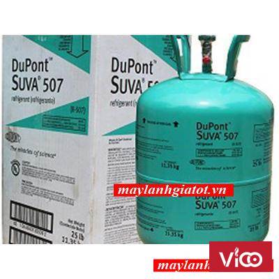Đại lý bán sỉ và lẻ gas lạnh Dupont R507