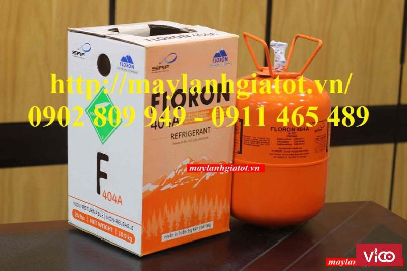 Đại lý bán gas lạnh Floron R404A và các vật tư ngành lạnh khác0902809949
