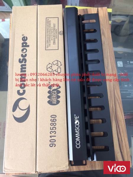 Thanh quản lý cáp ngang AMP chuẩn 19 MÃ 14276321 dùng cho tủ rack