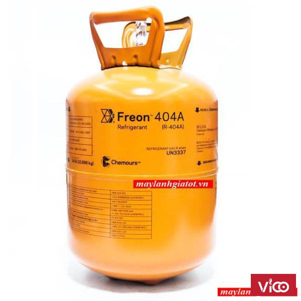 Đại lý bán sỉ và lẻ gas lạnh Chemours Freon R404A TQ 10,89 KG