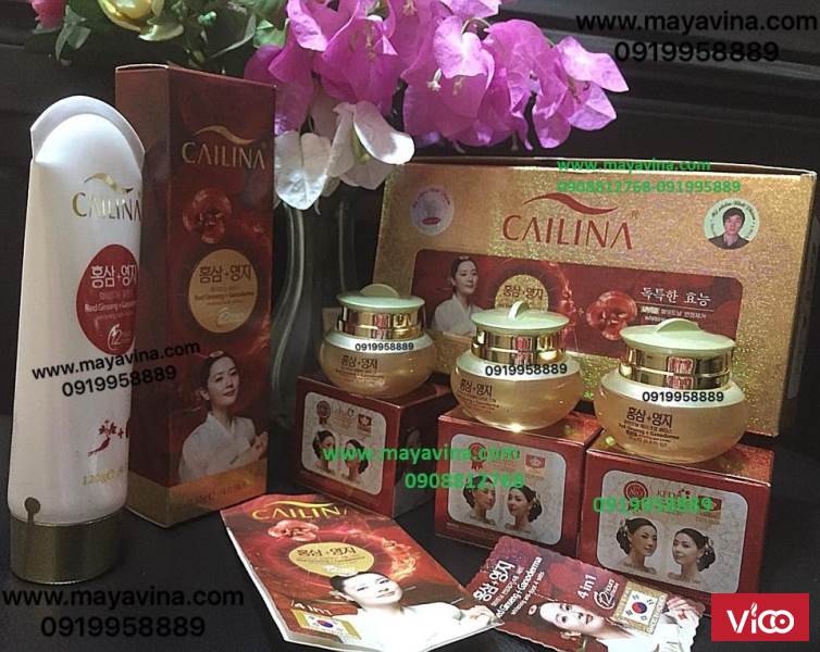 calina bộ nhân sâm, calina thuốc bắc, calina ngọc trai trị nám, trắng da