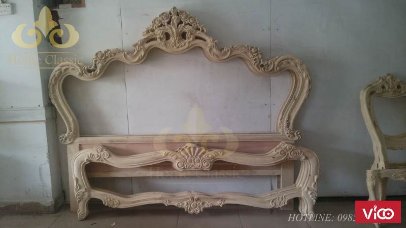 THI CÔNG ĐỒ GỖ NỘI THẤT TÂN CỔ ĐIỂN_030320