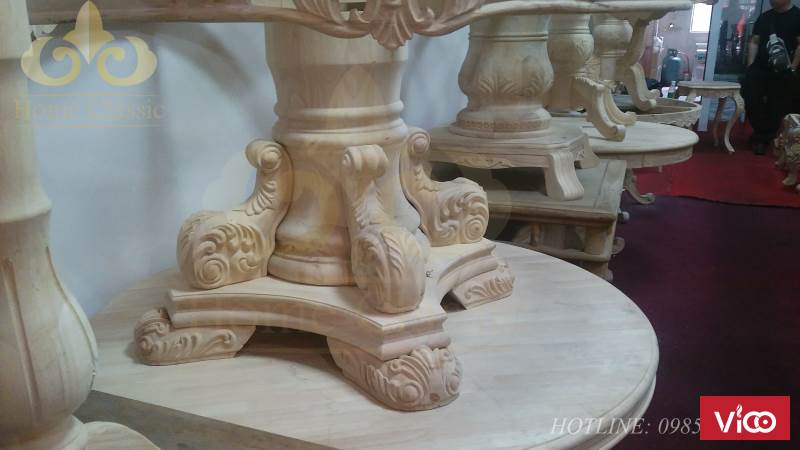 THI CÔNG ĐỒ GỖ NỘI THẤT TÂN CỔ ĐIỂN_030320