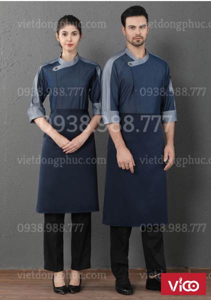 Địa chỉ may đồng phục nhà bếp đa dạng về chất liệu và kiểu dáng