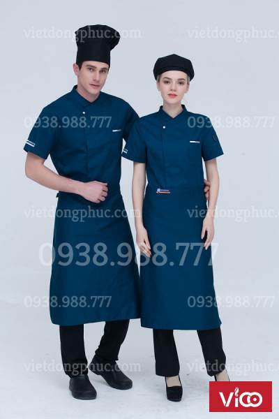 Địa chỉ may đồng phục nhà bếp đa dạng về chất liệu và kiểu dáng