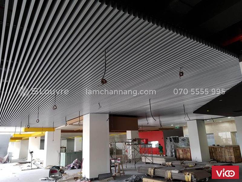 Thi công lắp đặt trần nhôm cần lưu ý những gì
