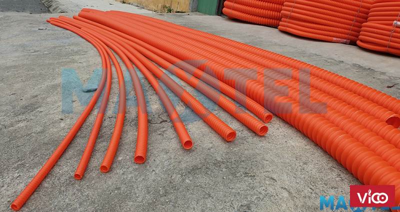 Ống nhựa gân xoắn HDPE Maxtel 30/40 chính hãng