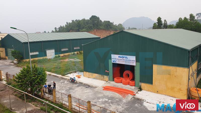 Ống nhựa gân xoắn HDPE Maxtel 30/40 chính hãng