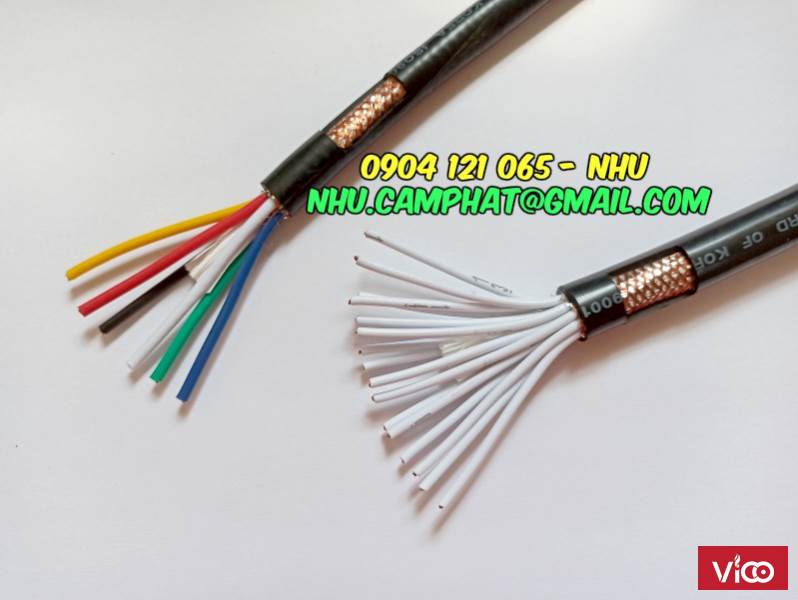 Cáp điều khiển Sangjin. Sangjin cable RVV / RVVP