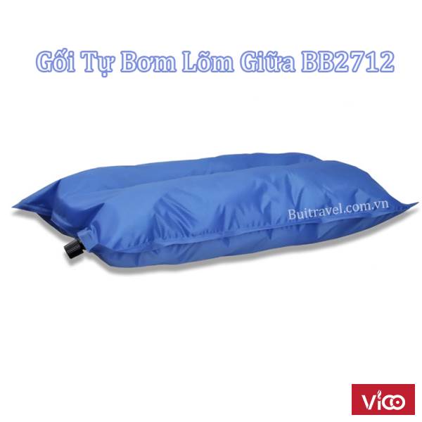 Gối hơi cắm trại gấp gọn BB7512