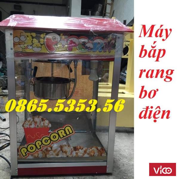 Máy làm bắp rang bơ bằng điện chính hãng