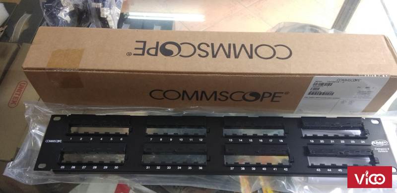 Patch pannel 48 port TE Commscope chính hãng
