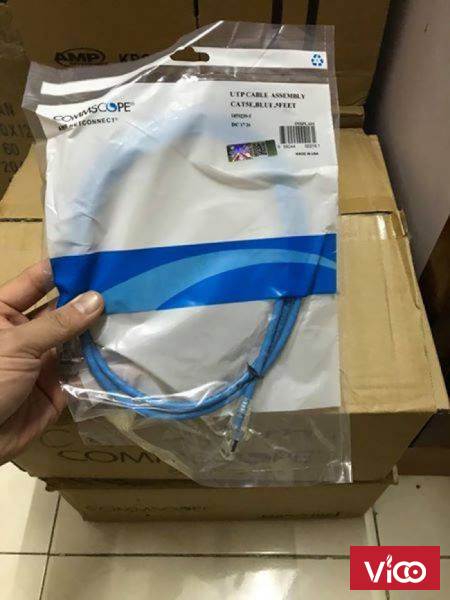 Dây nhảy RJ45 Cat6 1,5 mét chính hãng commscope