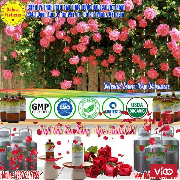Tinh dầu Hoa Hồng chăm sóc da 1000ml