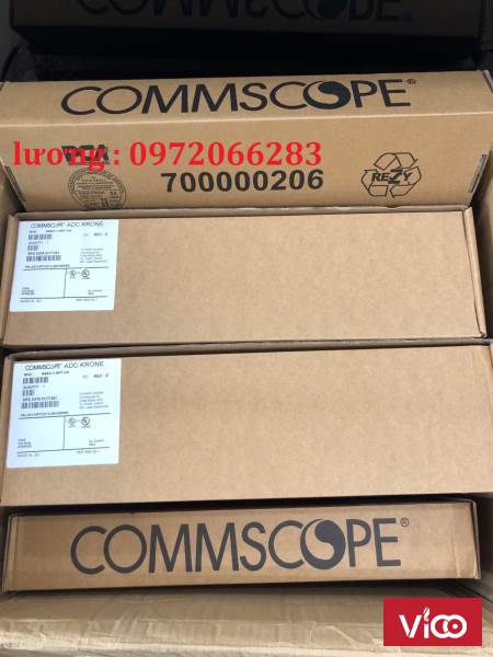 thanh đấu nối Patch Panel ADC KRONE Cat6 24port mã 6653167924