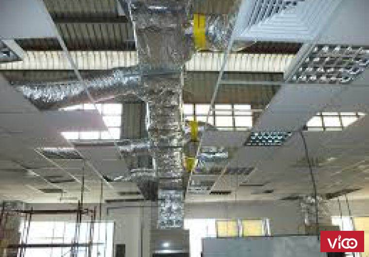 Dịch vụ thi công lắp đặt hệ thống ống gió máy lạnh cho nhà xưởng Cơ điện lạnh Cao Vĩ