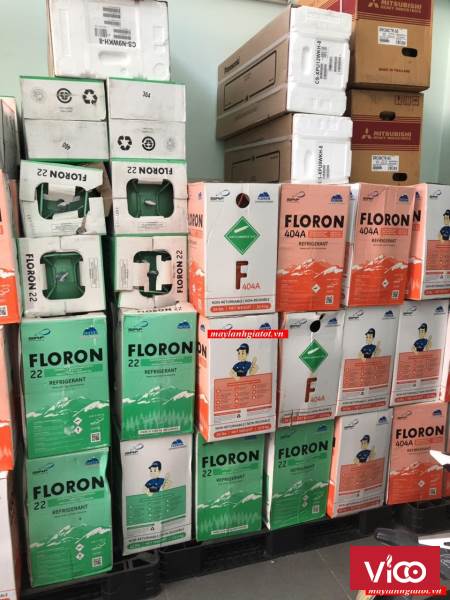 Gas lạnh Floron R22 13.6kg 22.7kg Thành Đạt bán giá đại lý