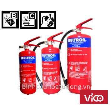 Bình chữa cháy Multron ABC 6kg EXTABC6K