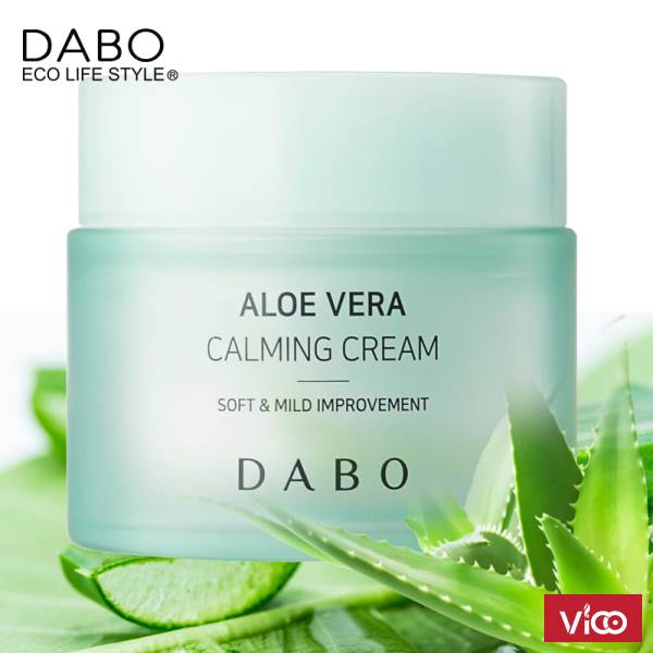 Kem dưỡng da Lô Hội cao cấp Dabo Aloe Vera Calming Cream 50ml