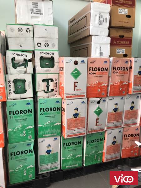 Nơi bán gas lạnh R141B, R22, R134A, R404A, R407C, R410A, R507A, R508,..giá rẻ