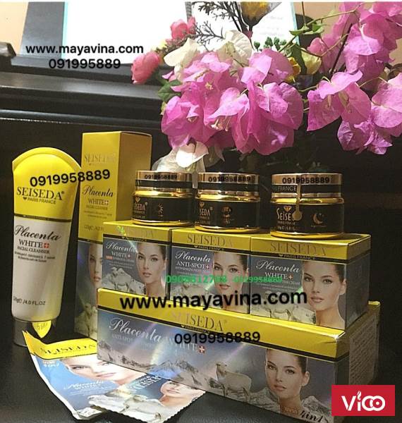 Bộ sản phẩm chăm sóc da Seiseda CỪU trị nám, trị mụn liền sẹo
