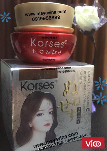 Korses Trị Nám Tàn Nhang Đồi Mồi 10 Tác Dụng