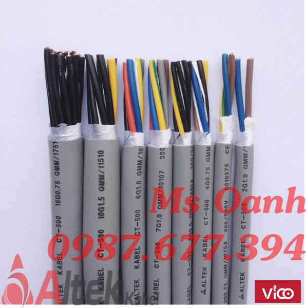 Có sẵn cáp điều khiển 5 lõi Cáp điều khiển Altek Kabel giá tốt nhất thị trường
