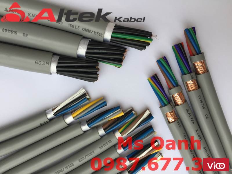 Có sẵn cáp điều khiển 5 lõi Cáp điều khiển Altek Kabel giá tốt nhất thị trường