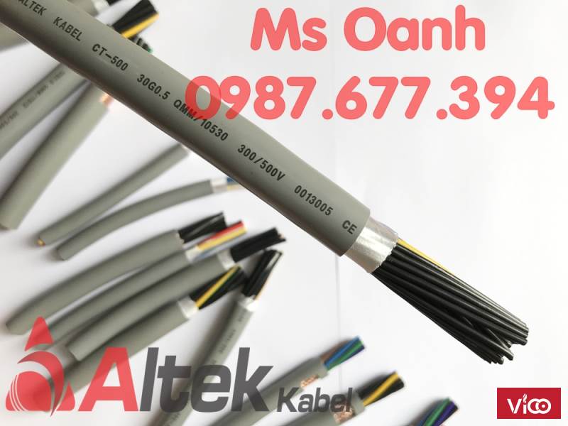 Có sẵn cáp điều khiển 5 lõi Cáp điều khiển Altek Kabel giá tốt nhất thị trường
