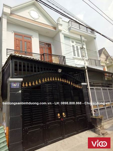 CẦN BÁN NHÀ NGÃ 3 ÔNG XÃ DĨ AN DT 74M, NHÀ 1 TRỆT, 1LẦU ĐÚC