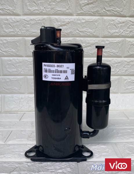 Mua block máy nén lạnh Toshiba 1HP PH165 cho phòng net