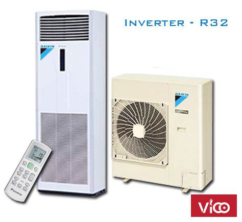 THI CÔNG MÁY LẠNH TỦ ĐỨNG DAIKIN FVA71AMVM/RZF71CV2V INVERTER3HP GIÁ TỐT HCM