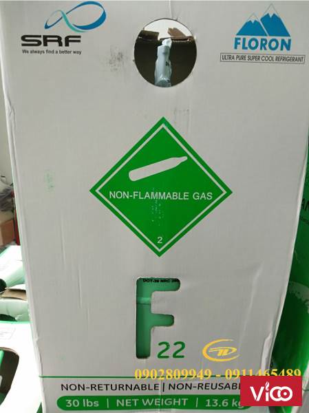 Gas Floron R404A bình 10,9 Kg Phân phối bởi Thành Đạt