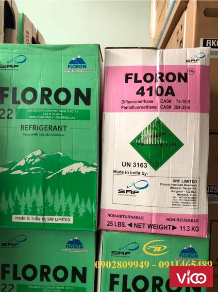 Gas Floron R410A bình 11,3kg 0902809949