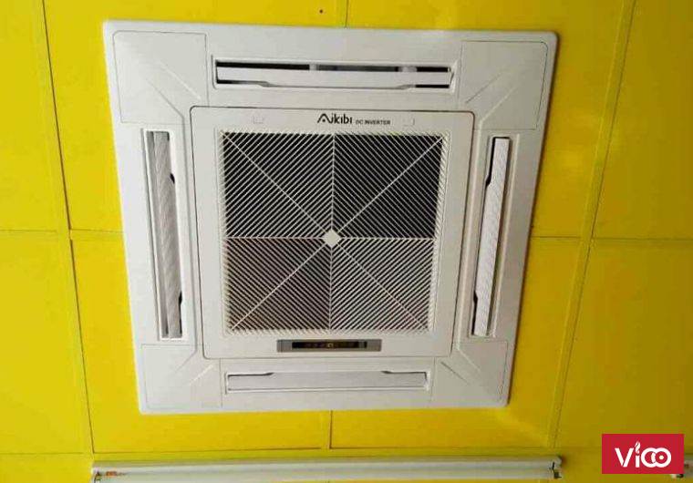 Lắp đặt máy lạnh âm trần Cơ điện lạnh Cao Vĩ