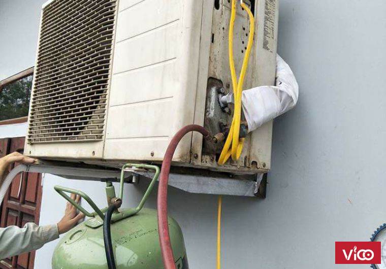 Bơm gas máy lạnh tận nơi