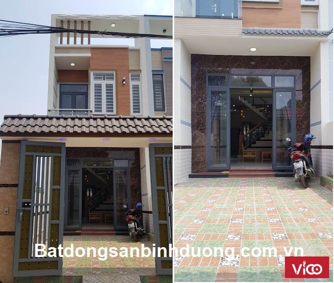 Bán Nhà quốc lộ 1K Dĩ An Bình Dương 90m2, 3pn, Sân xe hơi 3,3 tỷ