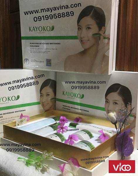 Bộ Mỹ Phẩm Cao Cấp Kayoko Nhật Bản gồm 6 sản phẩm
