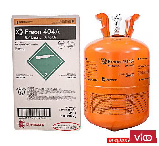 Bán giá đại lý gas Chemours Freon R404a USA Điện máy Thành Đạt
