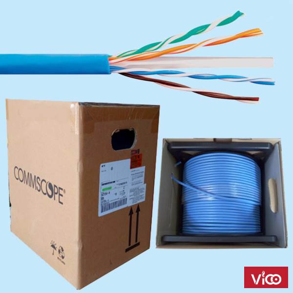 Cáp mạng Commscope/AMP CAT6 14272546 (305m/cuộn, hàng chính hãng)