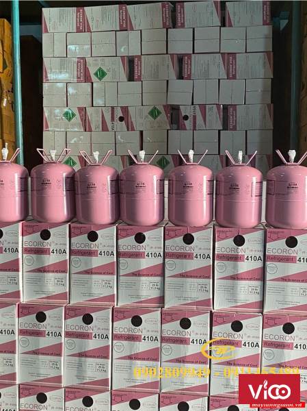 Nơi Phân phối gas lạnh Ecoron R410A bình 11,3kg Thành Đạt