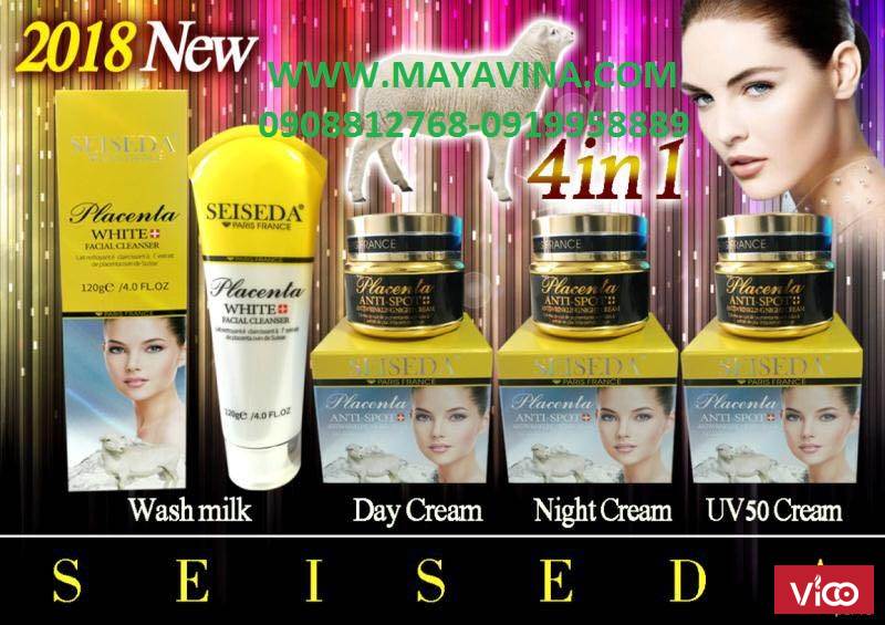 chăm sóc da Seiseda CỪU trị nám, trị mụn liền sẹo